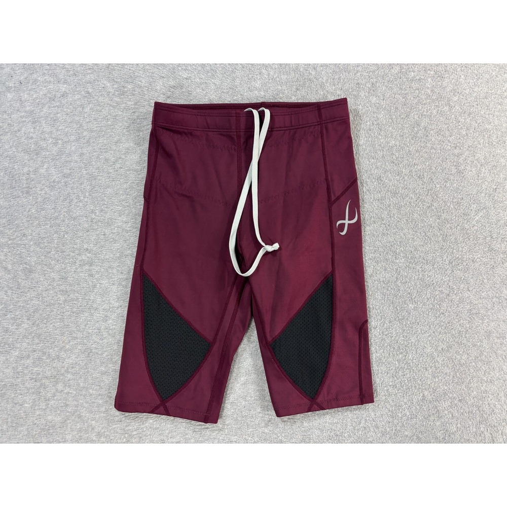 2XU CORE Compression Athletic Tights Shorts‎ (Women's Small) Maroon - 10"